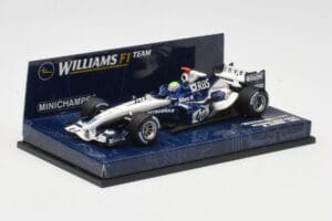 Williams FW27 BMW #7 M. Webber F1 2005 Minichamps 1:43 400050007 Metalli — kuva 2 / 5