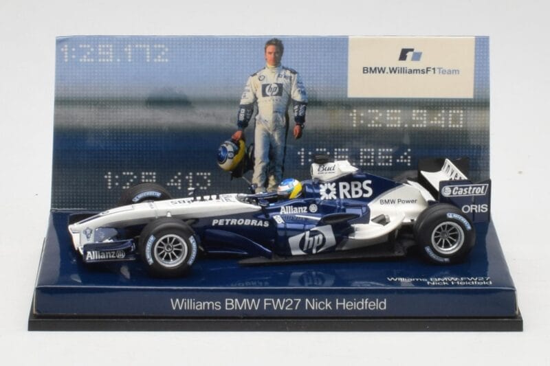 Williams FW27 BMW #16 N. Heidfeld F1 2005 Minichamps 1:43 80420404067 Metalli