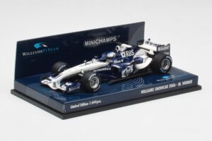 Williams FW28 M. Webber Showcar F1 2006 Minichamps 1:43 400060079 Metalli — kuva 2 / 5