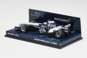 Williams FW28 M. Webber Showcar F1 2006 Minichamps 1:43 400060079 Metalli — kuva 3 / 5