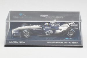Williams FW28 M. Webber Showcar F1 2006 Minichamps 1:43 400060079 Metalli — kuva 5 / 5