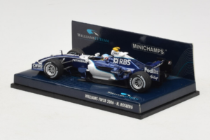 Williams FW28 Cosworth #10 N. Rosberg Williams F1 Team 2006 Minichamps 1:43 400060010 Metalli — kuva 3 / 5
