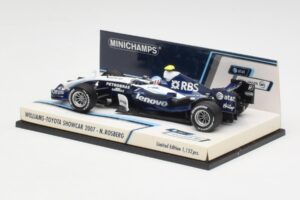 Williams FW29 N. Rosberg F1 Showcar 2007 Minichamps 1:43 400070086 Metalli — kuva 2 / 5