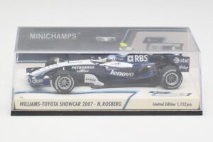 Williams FW29 N. Rosberg F1 Showcar 2007 Minichamps 1:43 400070086 Metalli — kuva 4 / 5