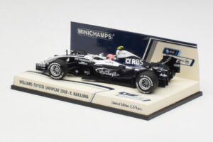 Williams FW30 K. Nakajima F1 Showcar Version 1 2008 Minichamps 1:43 400080078 Metalli — kuva 2 / 5