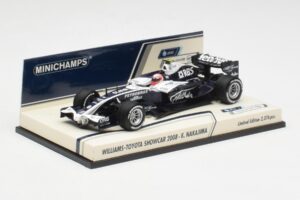 Williams FW30 K. Nakajima F1 Showcar Version 1 2008 Minichamps 1:43 400080078 Metalli — kuva 3 / 5