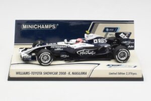 Williams FW30 K. Nakajima F1 Showcar Version 1 2008 Minichamps 1:43 400080078 Metalli