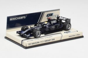 Williams FW30 N. Rosberg Barcelona Test 2008 Minichamps 1:43 400080207 Metalli — kuva 3 / 6