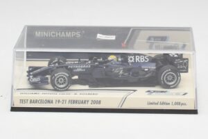 Williams FW30 N. Rosberg Barcelona Test 2008 Minichamps 1:43 400080207 Metalli — kuva 4 / 6