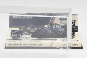 Williams FW30 N. Rosberg Barcelona Test 2008 Minichamps 1:43 400080207 Metalli — kuva 5 / 6