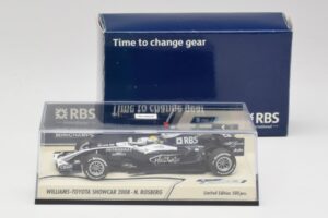 Williams FW30 N. Rosberg F1 Showcar 2008 Minichamps 1:43 403080077 Metalli — kuva 2 / 4