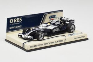 Williams FW30 N. Rosberg F1 Showcar 2008 Minichamps 1:43 403080077 Metalli — kuva 3 / 4