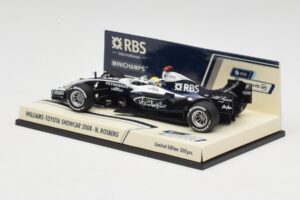 Williams FW30 N. Rosberg F1 Showcar 2008 Minichamps 1:43 403080077 Metalli — kuva 4 / 4
