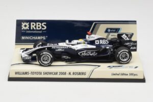 Williams FW30 N. Rosberg F1 Showcar 2008 Minichamps 1:43 403080077 Metalli