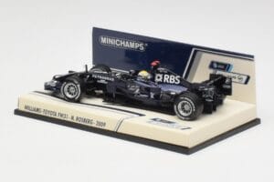 Williams FW31 Toyota #16 N. Rosberg F1 2009 Minichamps 1:43 400080207-M1 Metalli — kuva 2 / 4