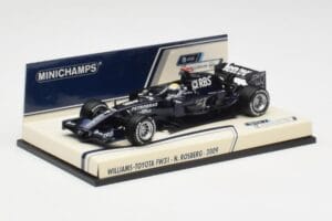 Williams FW31 Toyota #16 N. Rosberg F1 2009 Minichamps 1:43 400080207-M1 Metalli — kuva 3 / 4