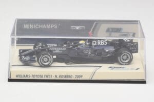 Williams FW31 Toyota #16 N. Rosberg F1 2009 Minichamps 1:43 400080207-M1 Metalli — kuva 4 / 4