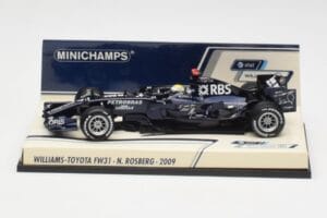 Williams FW31 Toyota #16 N. Rosberg F1 2009 Minichamps 1:43 400080207-M1 Metalli