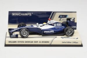 Williams FW31 N. Rosberg F1 Showcar 2009 Minichamps 1:43 400090086 Metalli