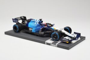 Williams FW43B Mercedes #63 G. Russell Belgian GP 2021 Minichamps 1:18 117211363 Hartsi — kuva 4 / 7