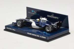 Williams FW28 Cosworth #10 N. Rosberg Williams F1 Team Showcar 2006 Minichamps 1:43 400060080 Metalli — kuva 3 / 5