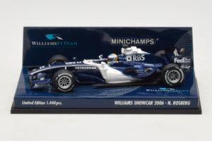 Williams FW28 Cosworth #10 N. Rosberg Williams F1 Team Showcar 2006 Minichamps 1:43 400060080 Metalli
