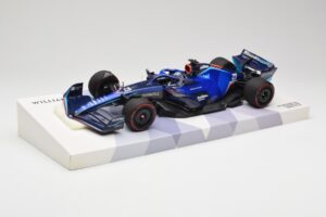 Williams FW44 Mercedes #23 A. Albon Bahrain GP 2022 Case Edition Minichamps 1:18 147220123 Hartsi — kuva 2 / 7