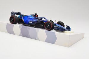 Williams FW44 Mercedes #23 A. Albon Bahrain GP 2022 Case Edition Minichamps 1:18 147220123 Hartsi — kuva 4 / 7