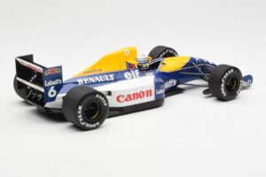 Williams Renault FW14 #6 R. Patrese F1 1991 Minichamps 1:18 100910006 Metalli — kuva 3 / 8