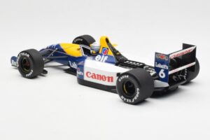 Williams Renault FW14 #6 R. Patrese F1 1991 Minichamps 1:18 100910006 Metalli — kuva 5 / 8