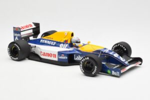 Williams Renault FW14 #6 R. Patrese F1 1991 Minichamps 1:18 100910006 Metalli — kuva 6 / 8
