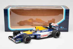 Williams Renault FW14 #6 R. Patrese F1 1991 Minichamps 1:18 100910006 Metalli — kuva 8 / 8