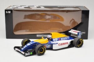 Williams FW15C Renault #2 A. Prost F1 World Champion 1993 Minichamps 1:18 180930002 Hartsi — kuva 7 / 7