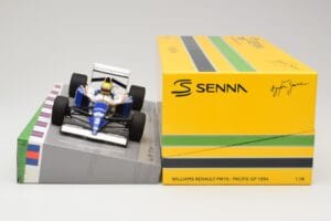 Williams Renault FW16 #2 A. Senna Pacific GP 1994 Minichamps 1:18 543941802 Metalli — kuva 6 / 7