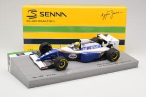 Williams Renault FW16 #2 A. Senna Pacific GP 1994 Minichamps 1:18 543941802 Metalli — kuva 7 / 7