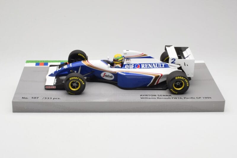 Williams Renault FW16 #2 A. Senna Pacific GP 1994 Minichamps 1:18 543941802 Metalli
