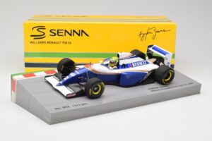 Williams Renault FW16 #2 A. Senna Test Car 1994 Minichamps 1:18 543941800 Metalli — kuva 7 / 7