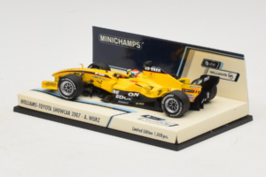Williams FW29 Toyota A. Wurz Williams F1 Team Showcar 2007 Minichamps 1:43 400070087 Metalli — kuva 3 / 5
