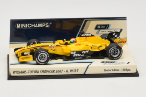 Williams FW29 Toyota A. Wurz Williams F1 Team Showcar 2007 Minichamps 1:43 400070087 Metalli