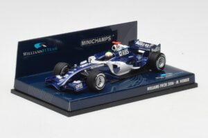 Williams FW28 Toyota #7 M. Webber F1 2006 Minichamps 1:43 400060009 Metalli — kuva 2 / 5