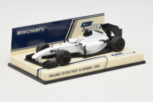 Williams FW30 Toyota #7 N. Rosberg Prototype F1 2008 Minichamps 1:43 400080007 Metalli — kuva 2 / 5