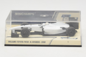 Williams FW30 Toyota #7 N. Rosberg Prototype F1 2008 Minichamps 1:43 400080007 Metalli — kuva 4 / 5