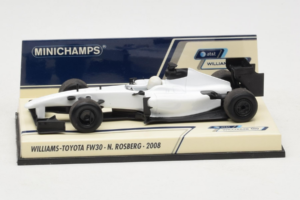 Williams FW30 Toyota #7 N. Rosberg Prototype F1 2008 Minichamps 1:43 400080007 Metalli