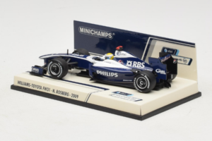 Williams FW31 Toyota #16 N. Rosberg F1 2009 Minichamps 1:43 400090016 Metalli — kuva 3 / 5