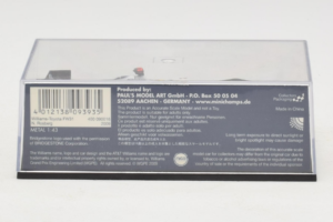 Williams FW31 Toyota #16 N. Rosberg F1 2009 Minichamps 1:43 400090016 Metalli — kuva 5 / 5