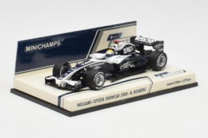 Williams FW30 Toyota Showcar #16 N. Rosberg F1 2008 Minichamps 1:43 400080077 Metalli — kuva 2 / 5