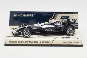 Williams FW30 Toyota Showcar #16 N. Rosberg F1 2008 Minichamps 1:43 400080077 Metalli