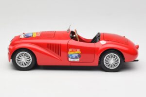 Ferrari 166 MM Barchetta Punainen Hot Wheels 1:18 B6054 Metalli — kuva 4 / 8