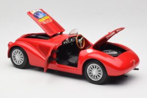 Ferrari 166 MM Barchetta Punainen Hot Wheels 1:18 B6054 Metalli — kuva 5 / 8