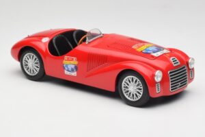 Ferrari 166 MM Barchetta Punainen Hot Wheels 1:18 B6054 Metalli — kuva 6 / 8